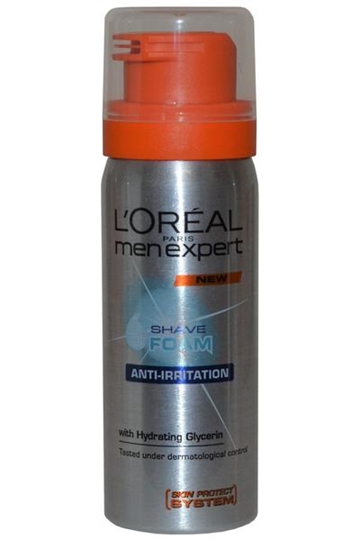 L Oreal Men Expert Skin Caring Shave Foam 50ml Anti Irritation 
