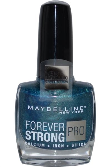 Maybelline - Forever Strong Pro - Up to 7 Days Wear Varnish 10 ml Blue Metal