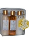Bronnley Honey Blossom  Bath & Body Collection 3x100ml Elixir/Wash/Lotio
