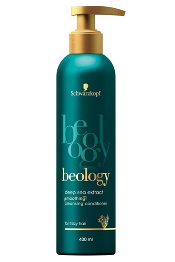  Schwarzkopf Beology Cleansing Conditioner Deep Sea Extract 400ml with Pump for Frizzy Hair